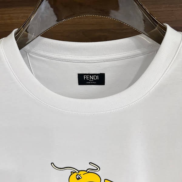 フェンディ x FRGMT x POKEMON ポケモンTシャツ 偽物 2色 FS9626A
